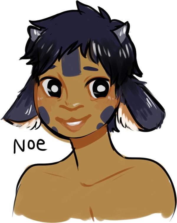 Noe Deviantart noe redesign headshot by Koratah on DeviantArt