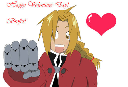 Valentine Brofist!