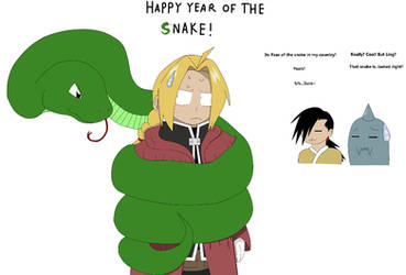 FMA - Happy Year of the Snake! Col. by xXTeenLionessXx