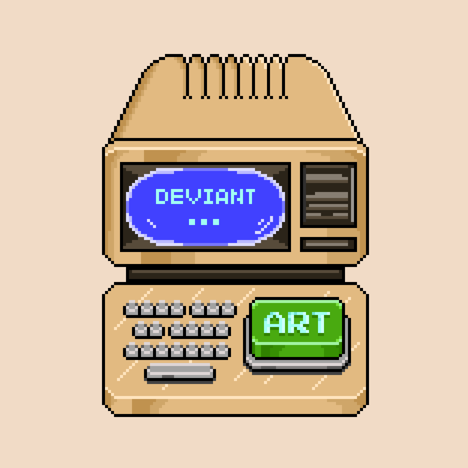 Computer Head Deviantart DeviantART Computer by JohnnyTzut96 on DeviantArt