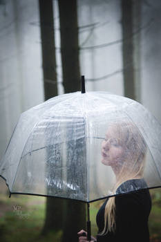 A Lover of Rain II (self-portrait)