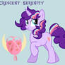 Pony OC: Crescent Serenity