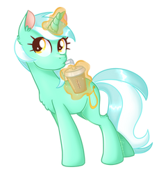 Lyra drinking by solareflares