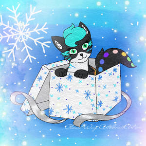 Fluffy Gift by Phoenix-Wing-Art Fluffy Gift by Phoenix-Wing-Art