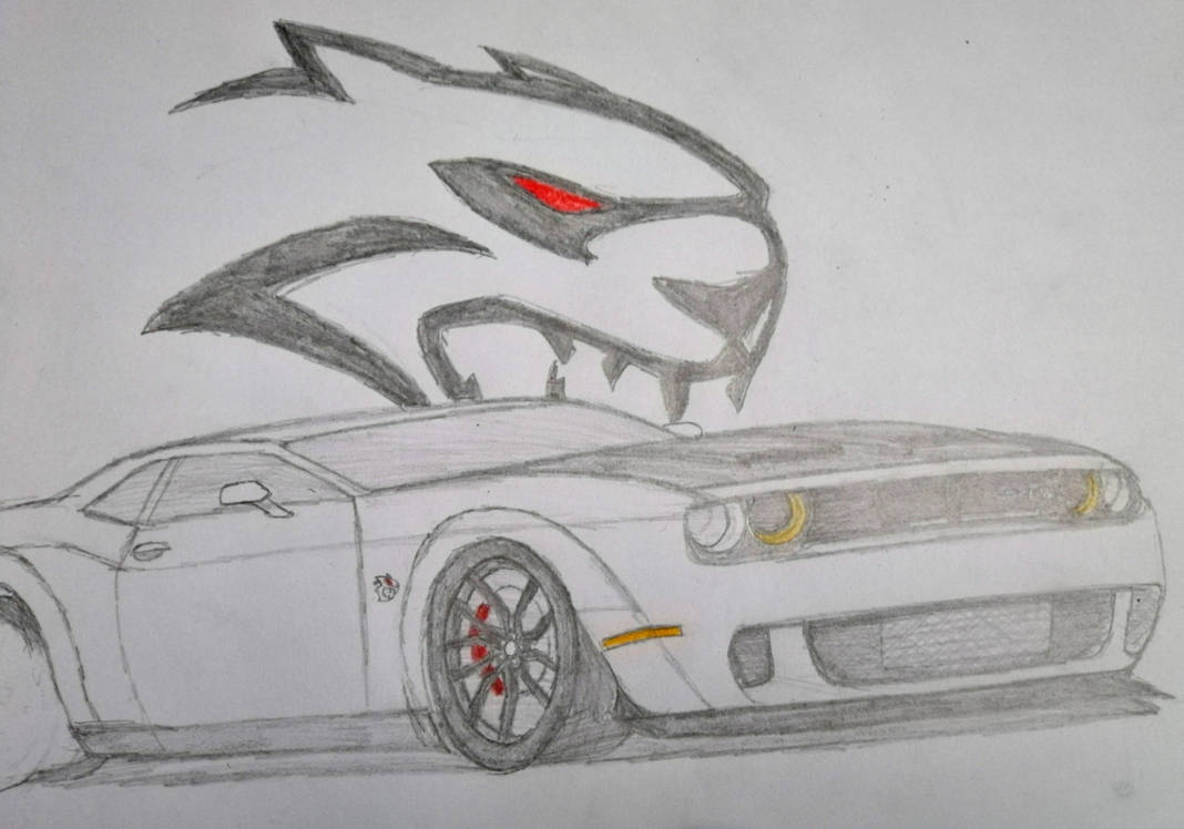 A dodge hellcat redeye by DankestM on DeviantArt