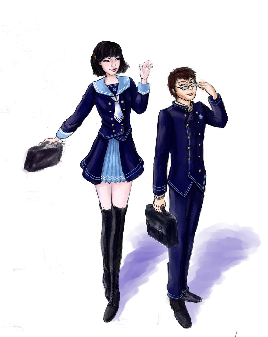 Koishikawa High School uniform