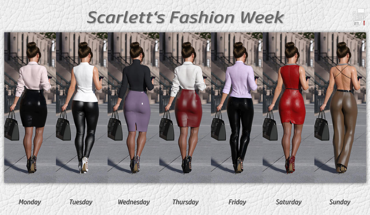 Scarlett's Fashion Week by ShinyHeel on DeviantArt