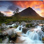 Etive Mor Sunset