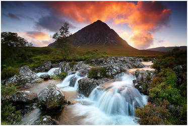 Etive Mor Sunset