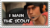 I Main the Scout Stamp by Loniface
