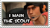 I Main the Scout Stamp