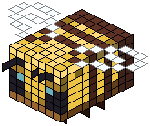 Minecraft Bee Deviantart Minecraft Bee by Loniface on DeviantArt