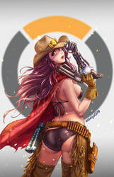 Lady Mccree-Overwatch