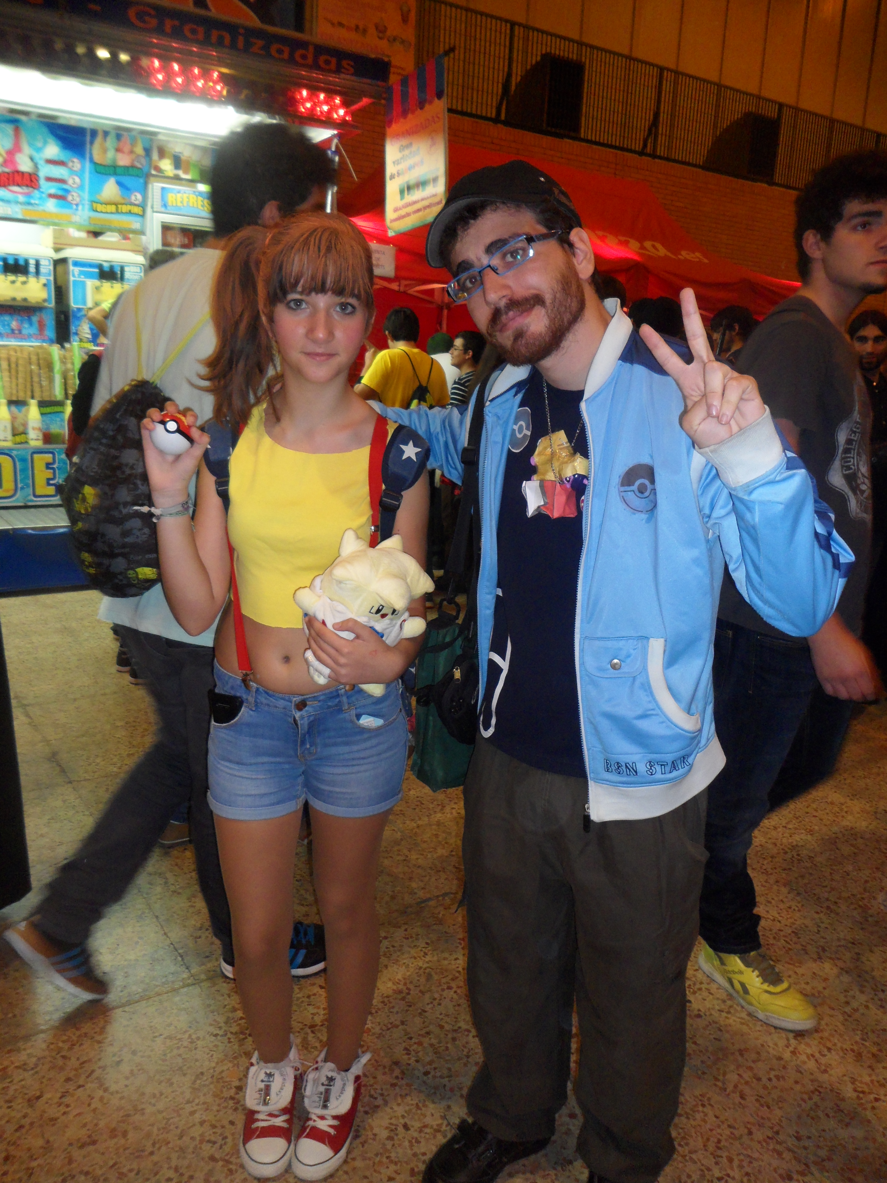 Pokemon trainer and Misty [Mangafest-14]