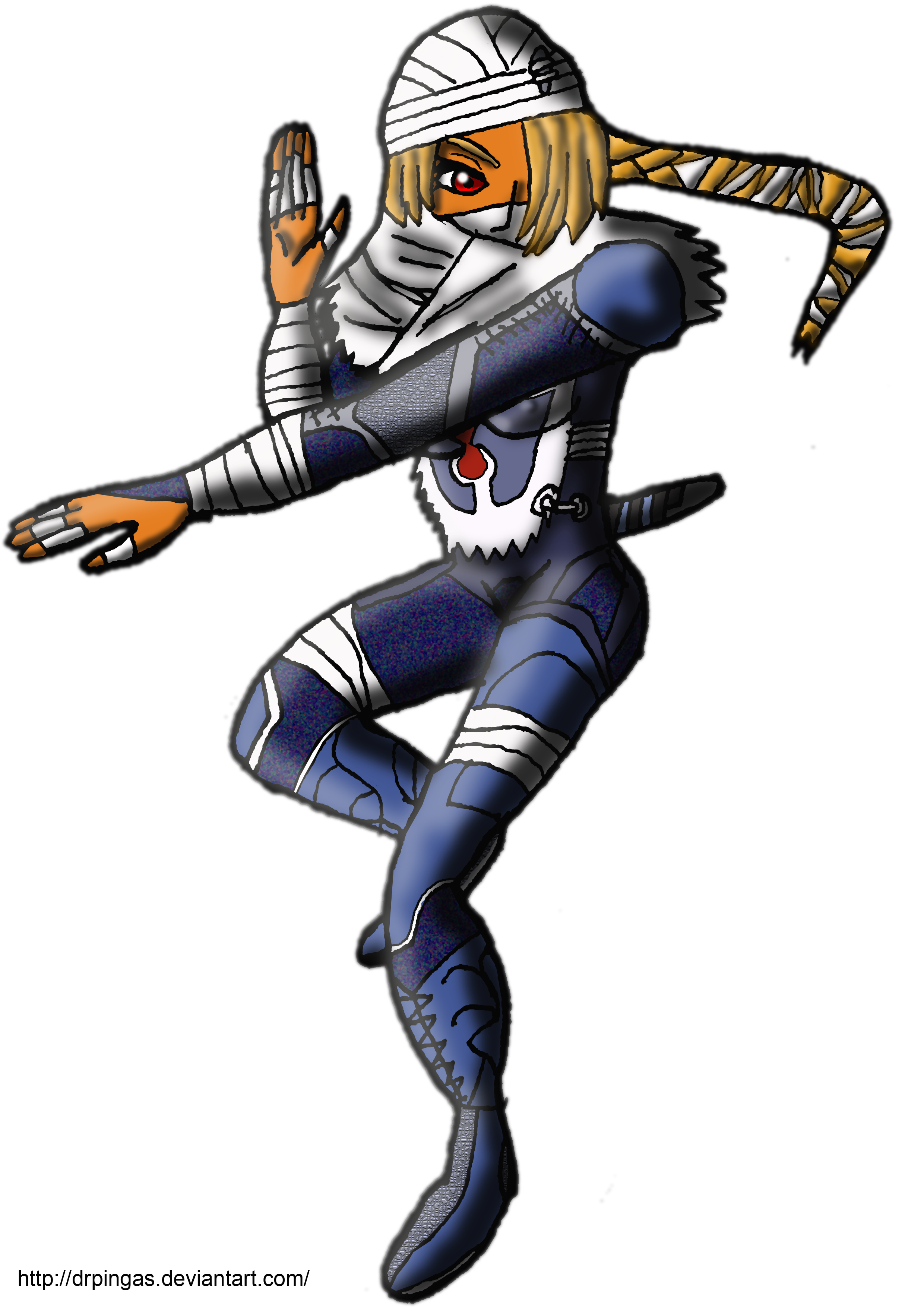 Sheik Ocarina Kingdom Hearts JR