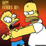 Homer and Bart in the Father's Day