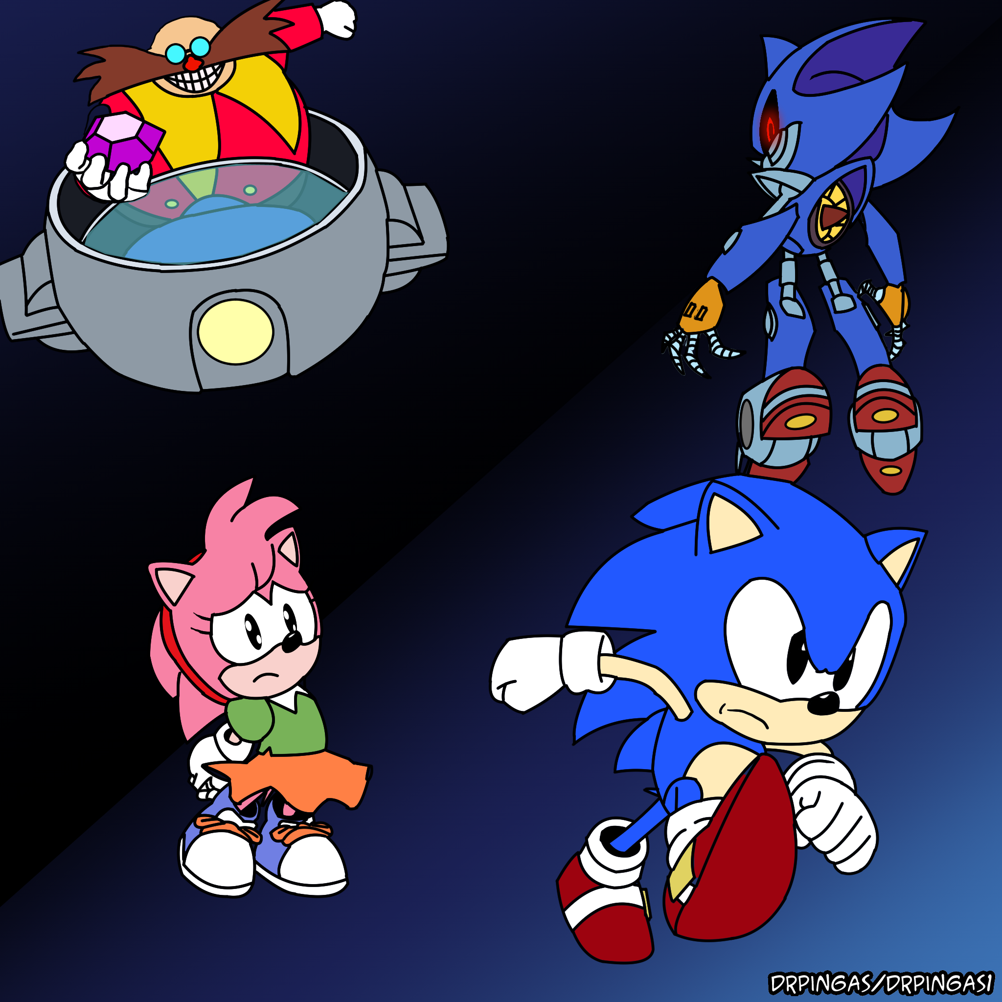 SonicCD aniversary by DrPingas on DeviantArt