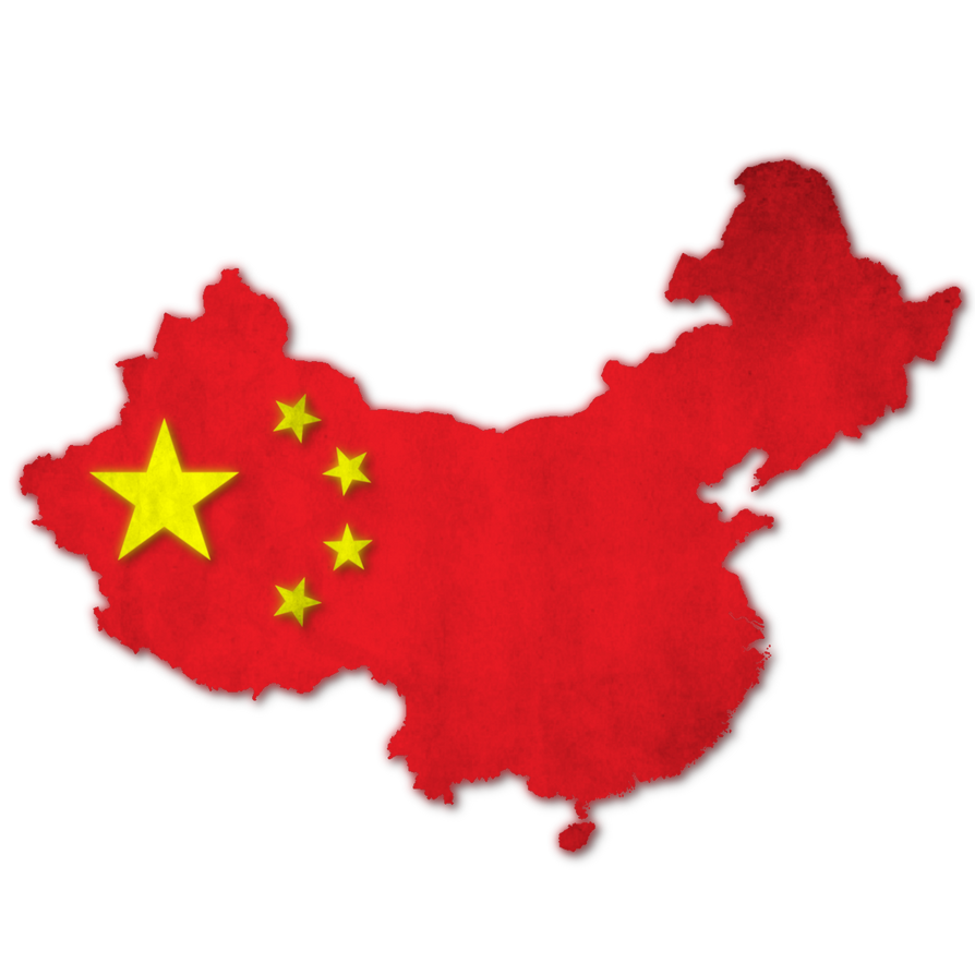 Deviantart China Map China flag map by AchaemenidEmpire on DeviantArt