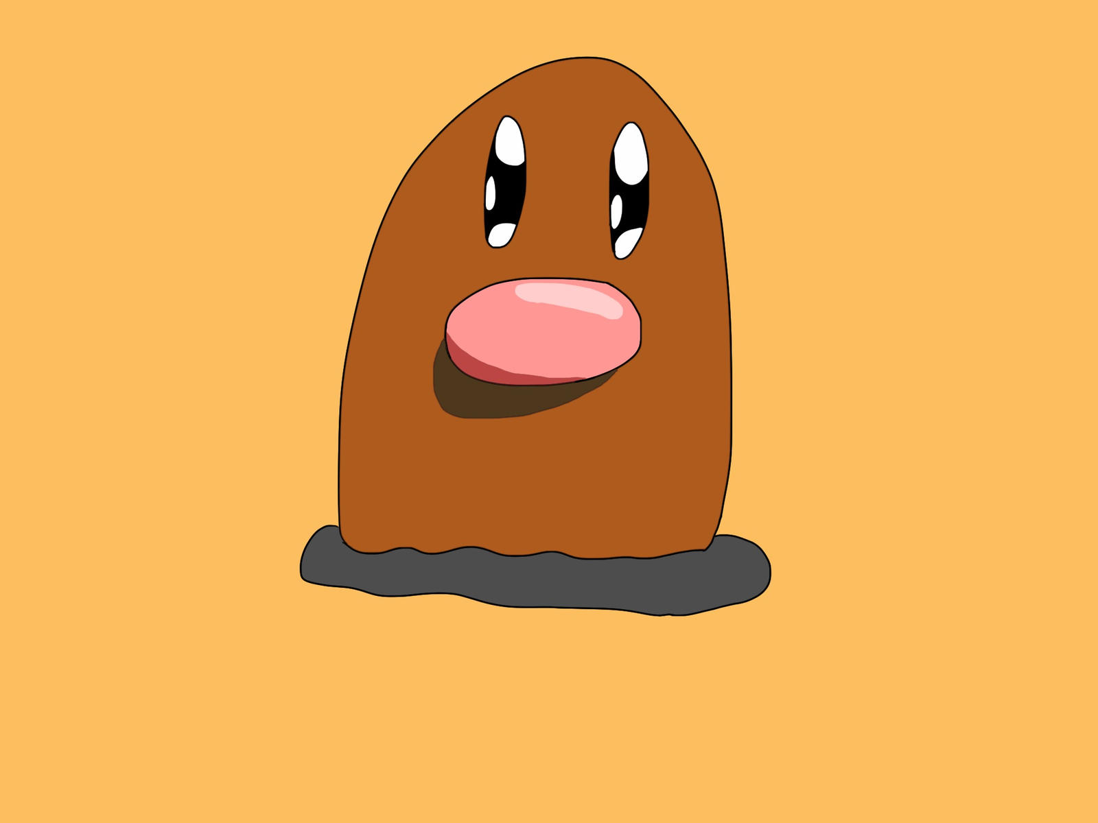 Diglett Fanart Diglett by Xlydrs on DeviantArt