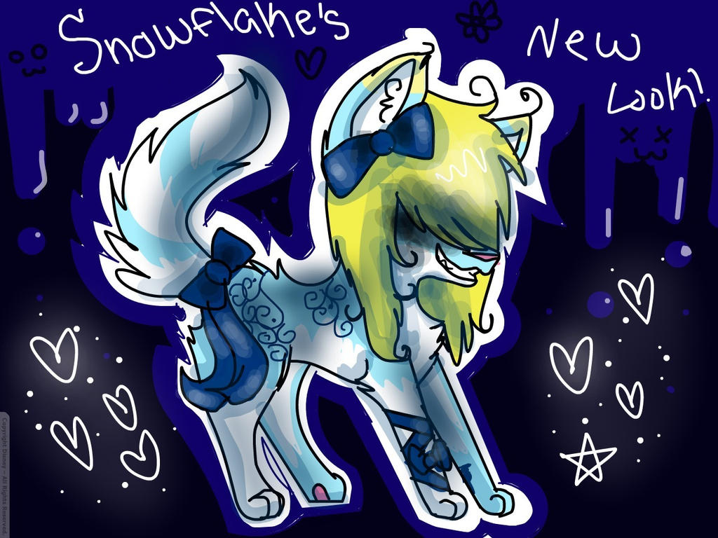 Snowflakes's New look!!! XD by Fluffeh-Pawz on DeviantArt