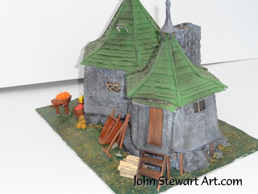 Hagrids Hut Harry Potter Model