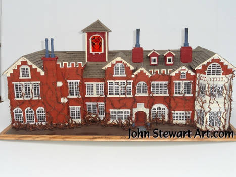 Rose Red house scale miniature for sale