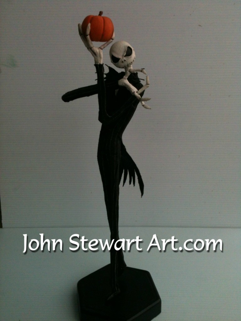 Nightmare before Christmas scratch-made model by johnstewartart on ...