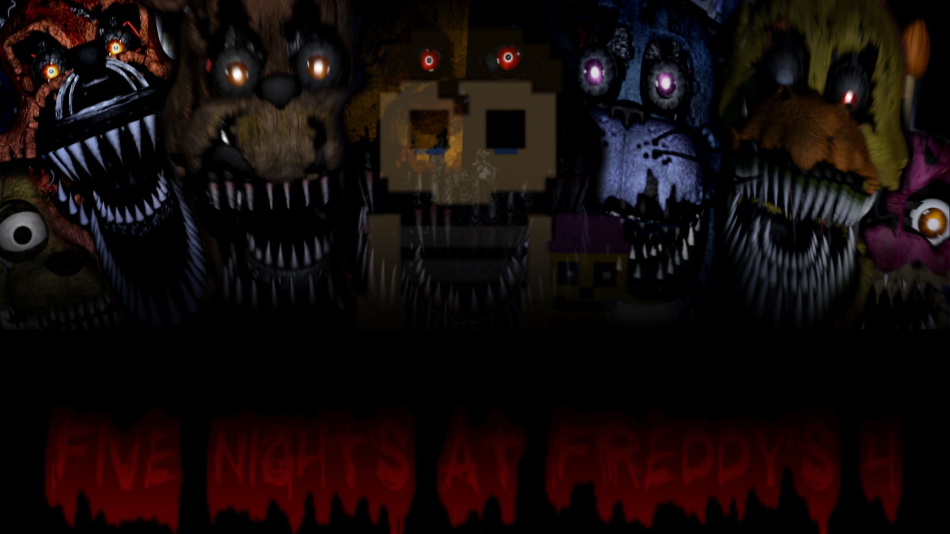 Five nights at Freddy's 4  Fnaf, Fnaf drawings, Fnaf wallpapers