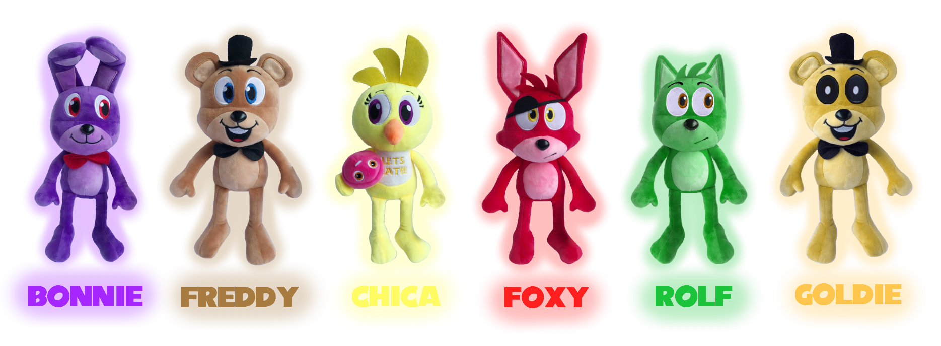 Fixed FNaF 2 Plushies part 2 by Mariorainbow6 on DeviantArt