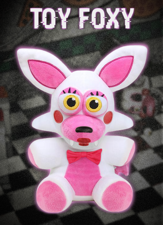Toy top foxy plush