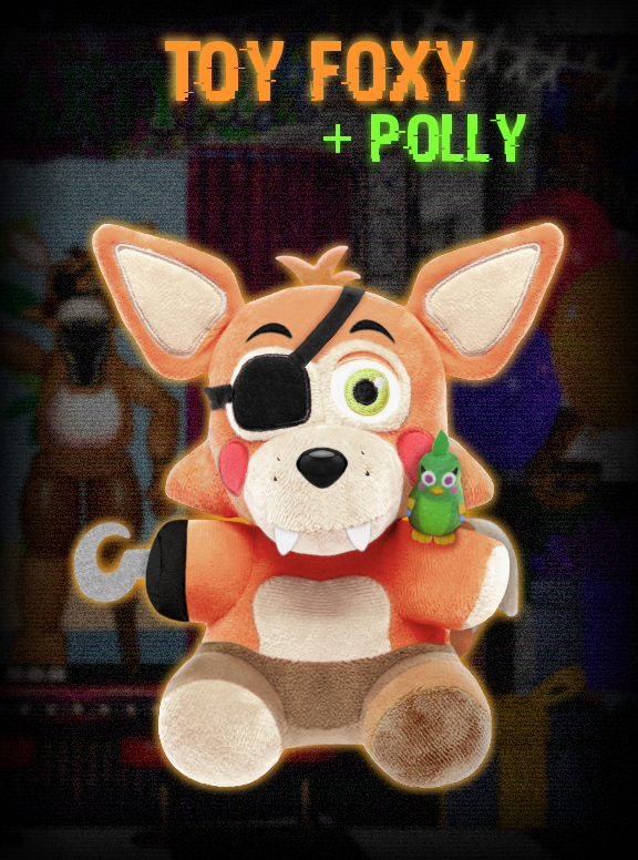 FNAF Plush: Foxy by StrangeMakesArt on DeviantArt