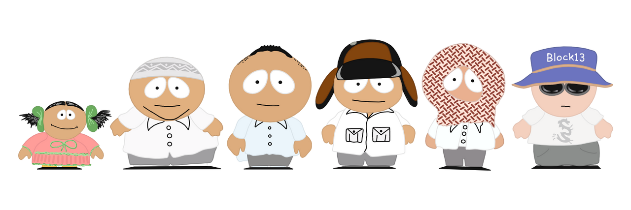 Block 13 - Cast Vectors by SarahDeFroggo225 on DeviantArt