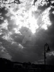Black and white Sky Image