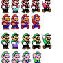 SMB2 Mega Mario And Luigi