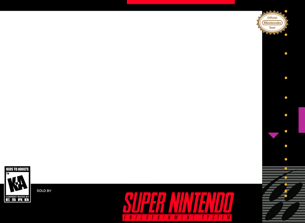 SNES Boxart Template by EarthboundFan235 on DeviantArt SNES Boxart Template by EarthboundFan235 on DeviantArt