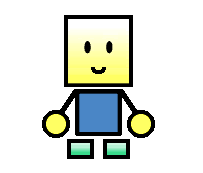 Super Paper Mario Roblox Noob By Earthboundfan235 On Deviantart - roblox noob sprites