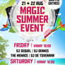 MAGIC SUMMER EVENT poster