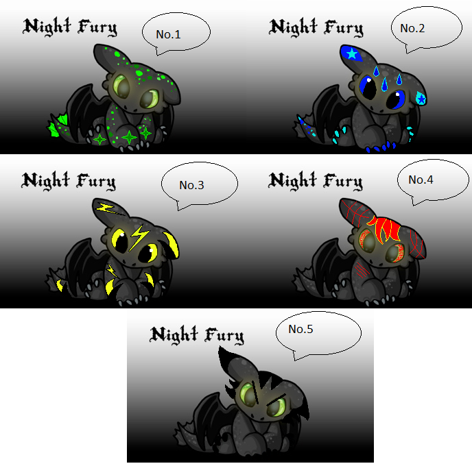 Adopt a Night fury - CLOSED