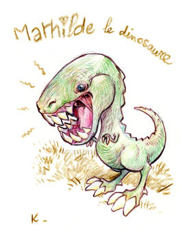 Mathilde the dinosaur