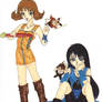 Selphie and Rinoa