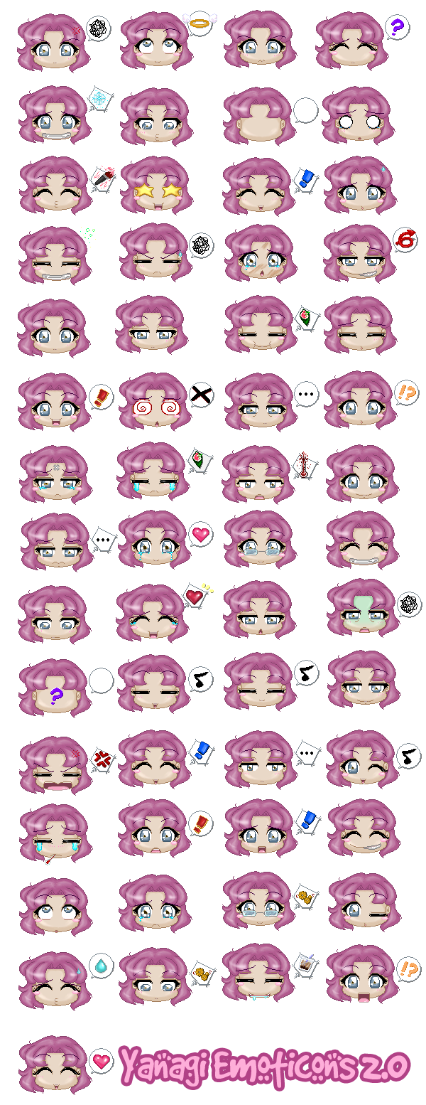 Yanagi Emoticons 2.0