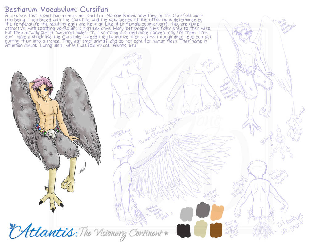 Bestiarum Vocabulum: Cursifan by yanagi-san