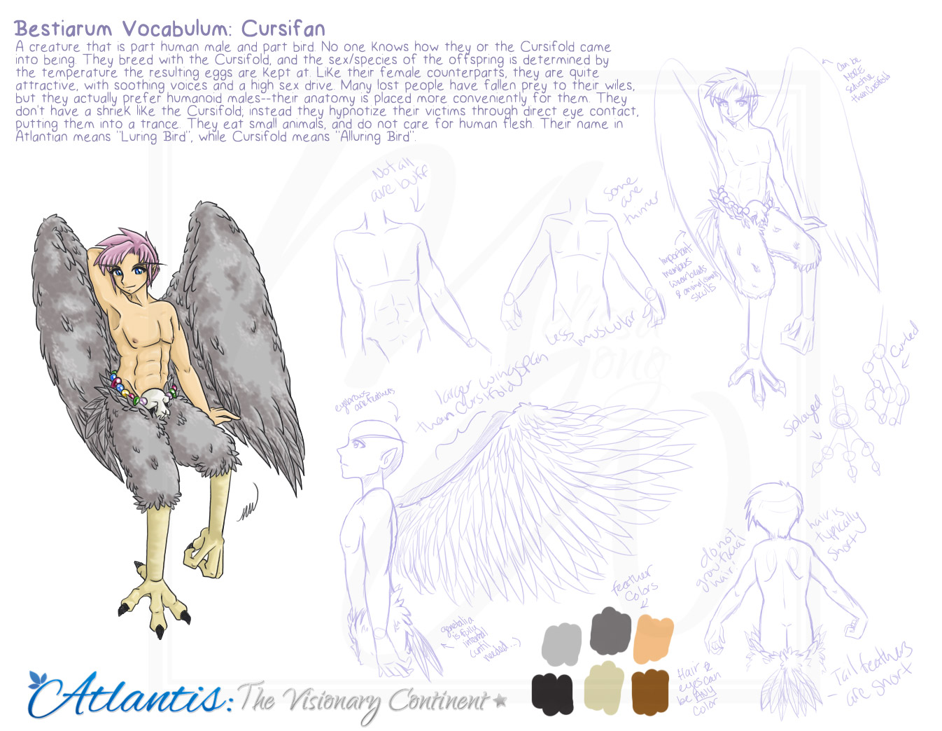 Bestiarum Vocabulum: Cursifan by yanagi-san