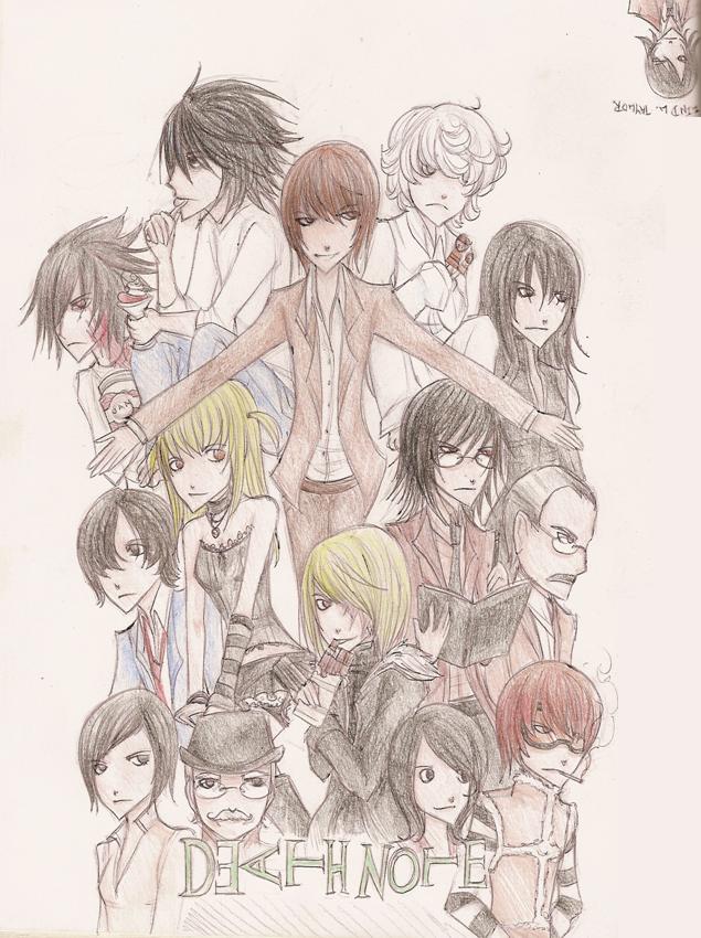 Deviantart Mr Note Death Note is Awesome by DeathMcHandsome on DeviantArt