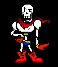 Papyrus colored sprite