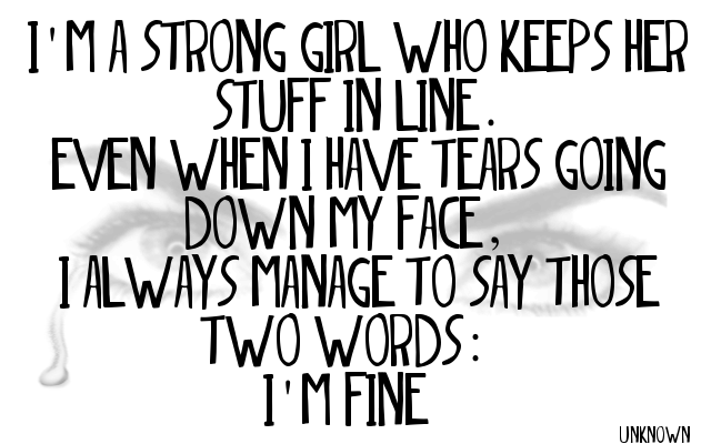 I'm Fine quote