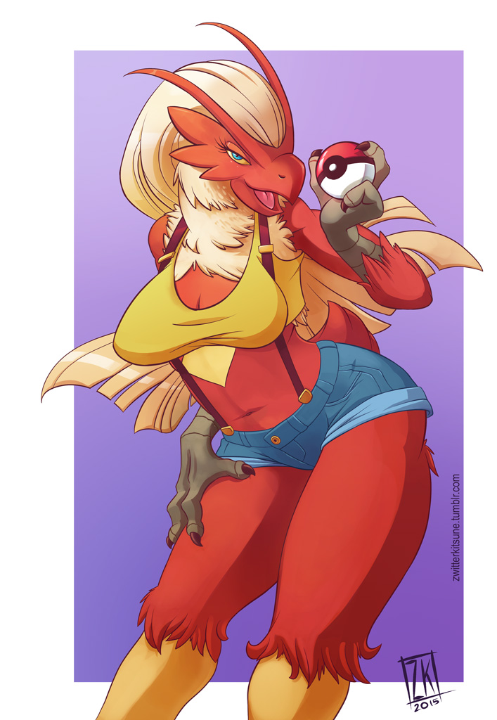 Pokefun April - Misty Blaziken