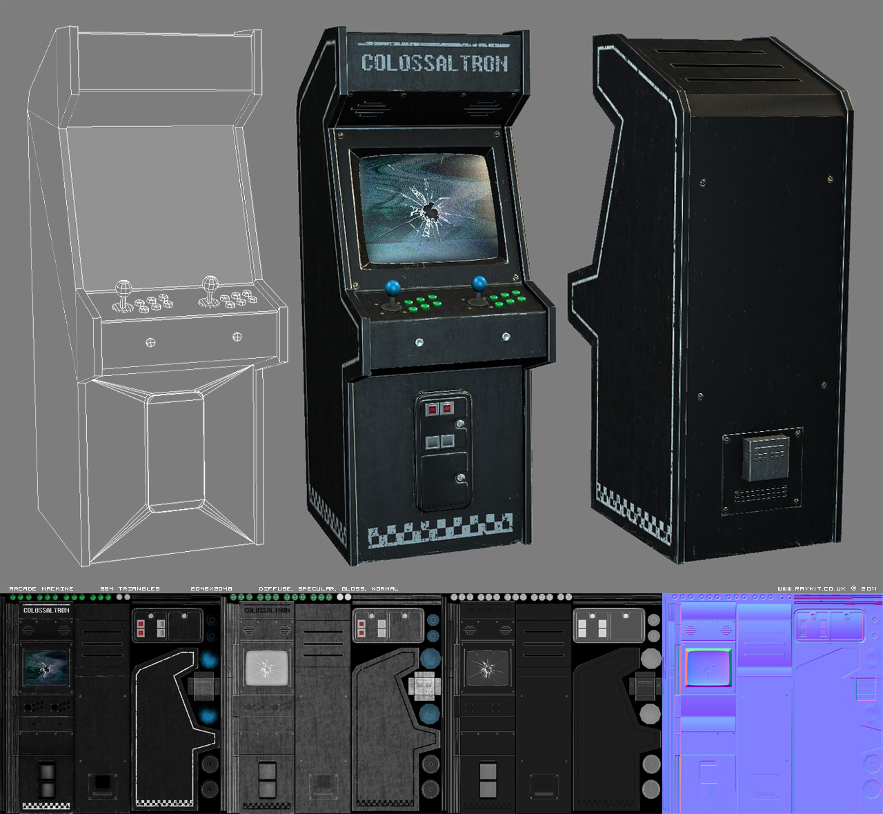 3D - Arcade Machine - Updated