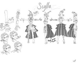 Character Design and Concept- Scylla