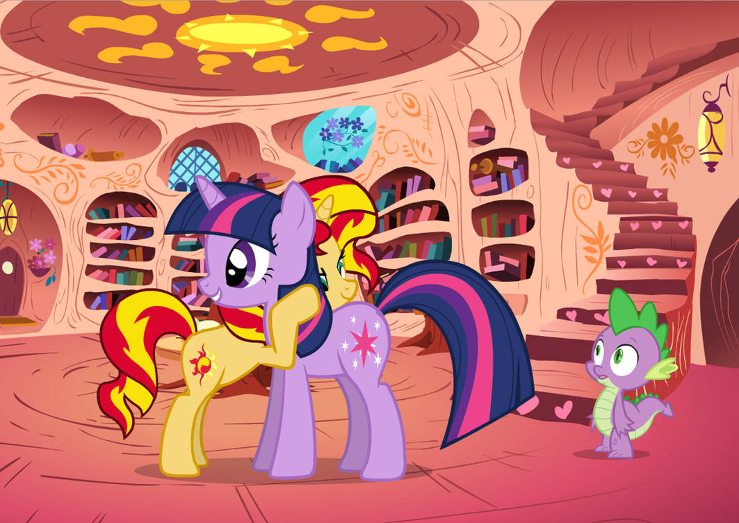 Twilight Sparkle and Sunset Shimmer by UnkN56 on DeviantArt